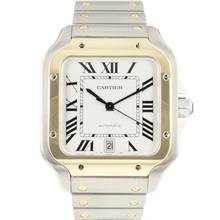 Thumbnail von Cartier Santos Large Steel / Gold
