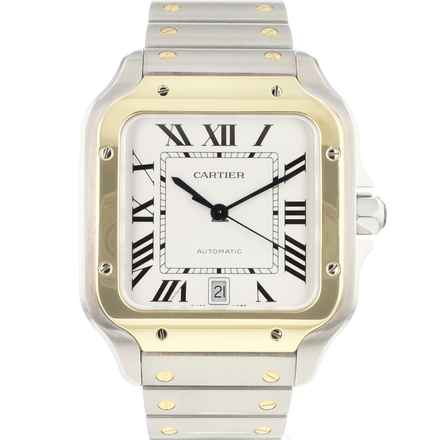  Cartier Santos Large Steel / Gold 