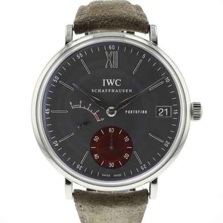  IWC Portofino Handaufzug 8-Days Steel Tribeca Limited Edition Grey Dial 