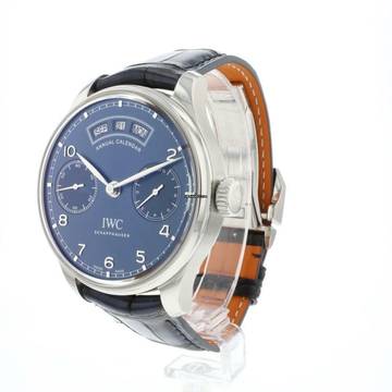  IWC Portugieser Annual Calendar Blue Dial 