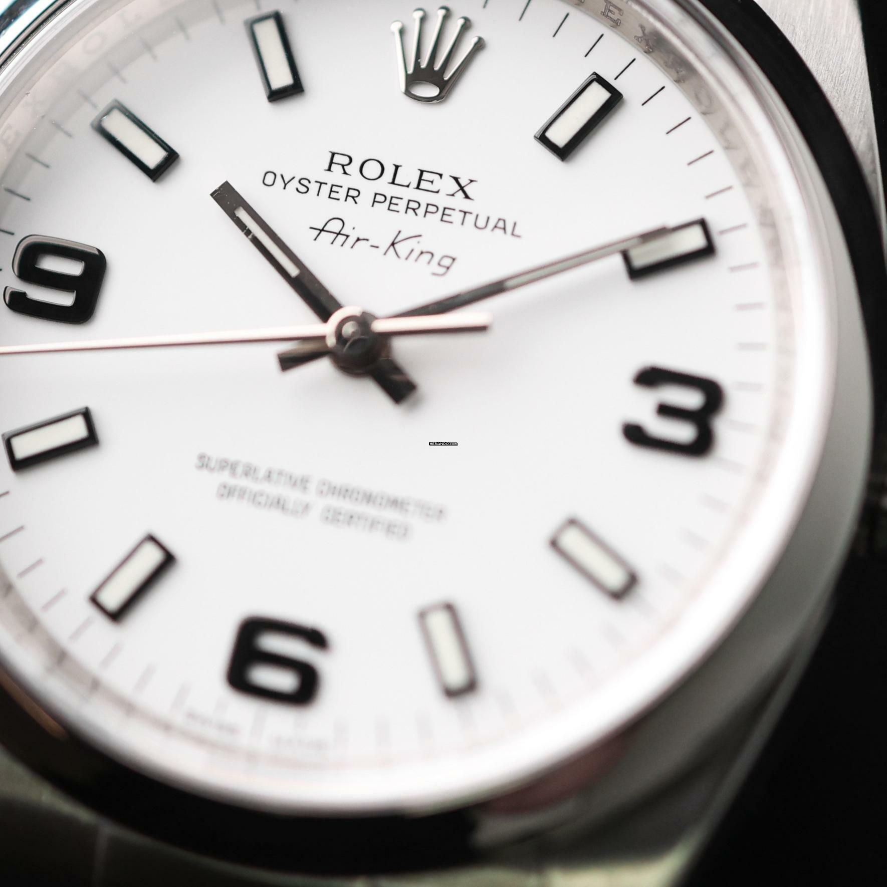 Thumbnail von Rolex Air King White Dial