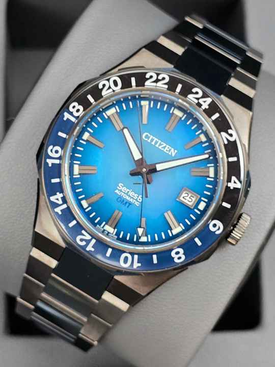 Citizen Series 8 880 GMT NB6036-52N Blue Limited Edition New Full Set 2025 
