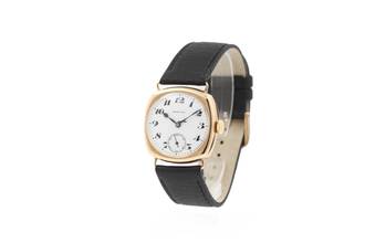 Thumbnail von Zenith Vintage Cushion Shape 14K Gold Porcelain Dial
