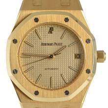 Thumbnail von Audemars Piguet Royal Oak 14790BA 36MM champagne dial yellow gold 18KT Full Set