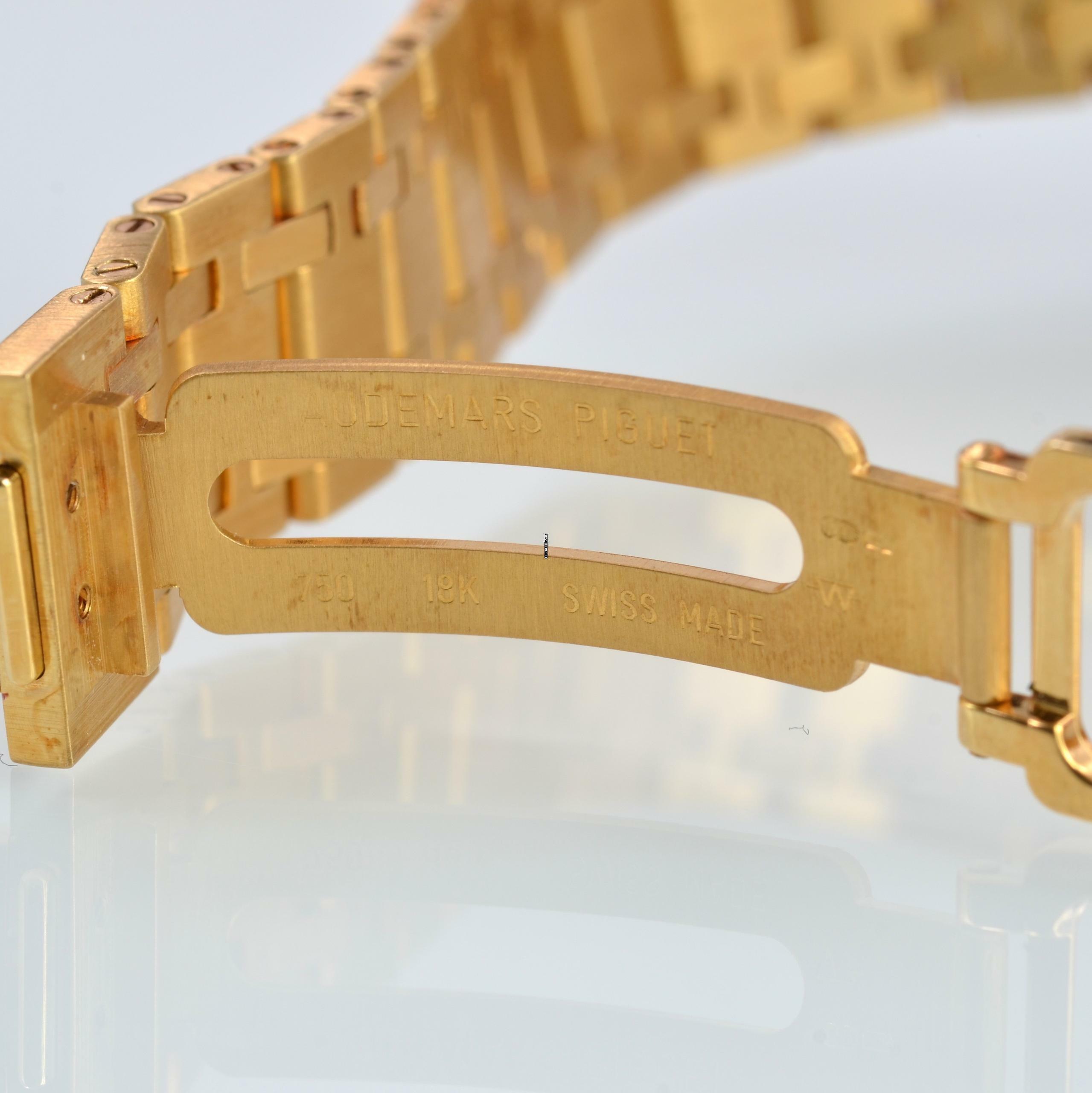 Thumbnail von Audemars Piguet Royal Oak 14790BA 36MM champagne dial yellow gold 18KT Full Set