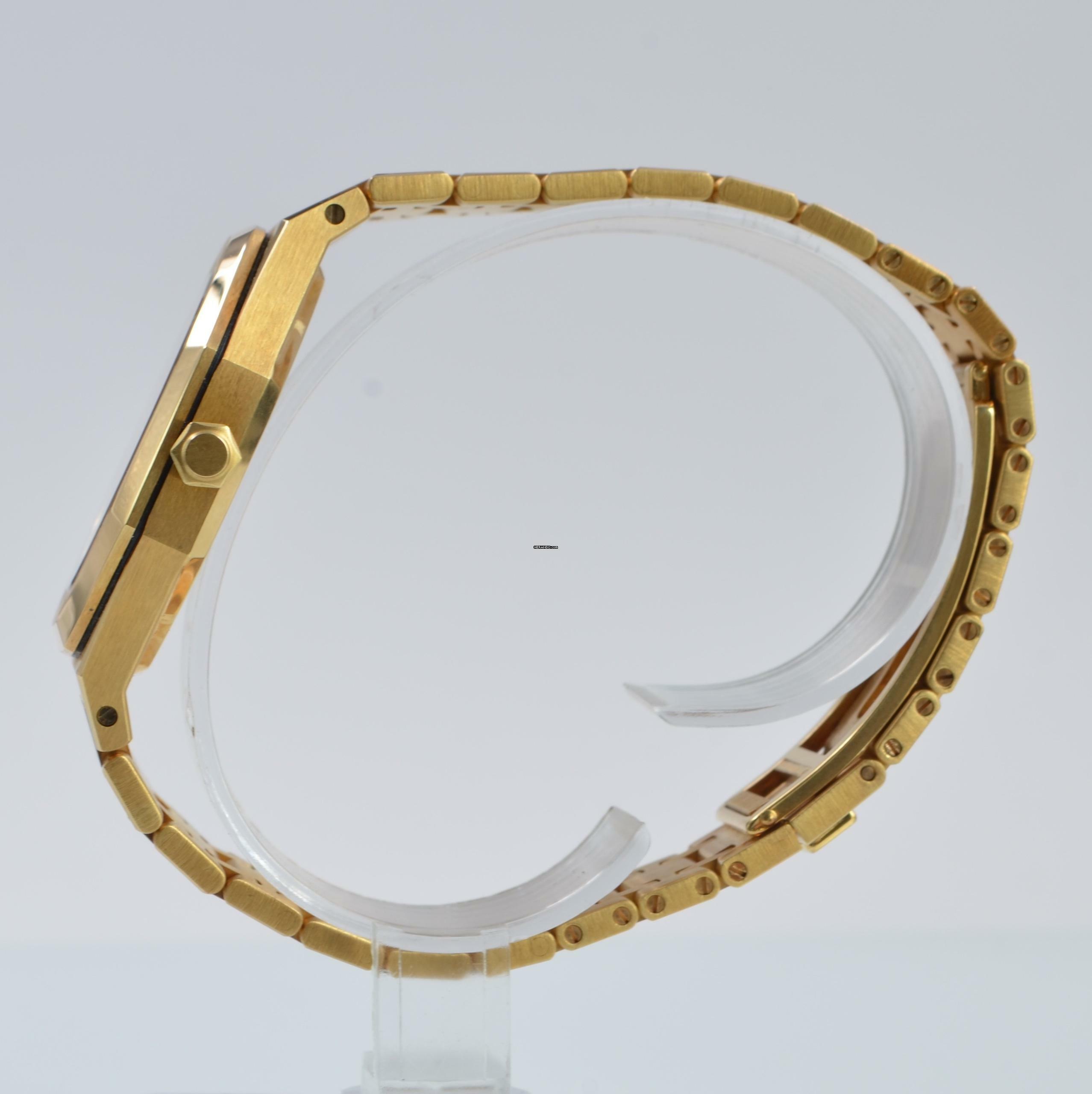 Thumbnail von Audemars Piguet Royal Oak 14790BA 36MM champagne dial yellow gold 18KT Full Set