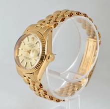 Thumbnail von Rolex Lady-Datejust 6917 Ladies 26MM champagne dial yellow gold 18KT