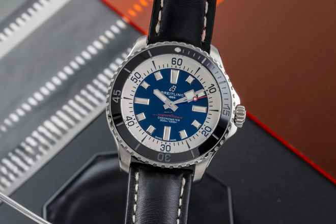  Breitling Superocean 44 Edelstahl Automatik Herrenuhr Ref. A17376 