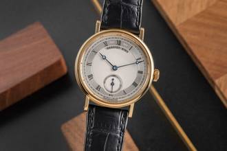 Thumbnail von Breguet Classique 18K (0,750) Gold Handaufzug Herrenuhr Ref. 5907BA Papiere