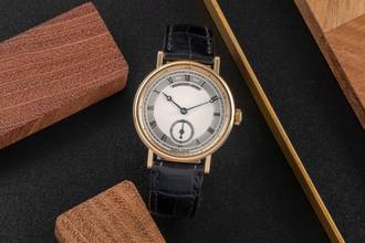 Thumbnail von Breguet Classique 18K (0,750) Gold Handaufzug Herrenuhr Ref. 5907BA Papiere