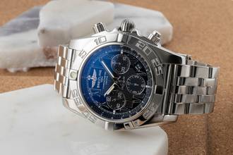 Thumbnail von Breitling Chronomat 44 Chronograph Stahl Automatik Herrenuhr Ref. AB0110