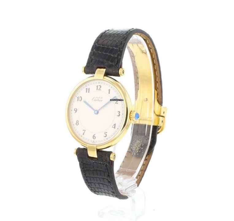  Cartier Tank Vermeil Ronde 