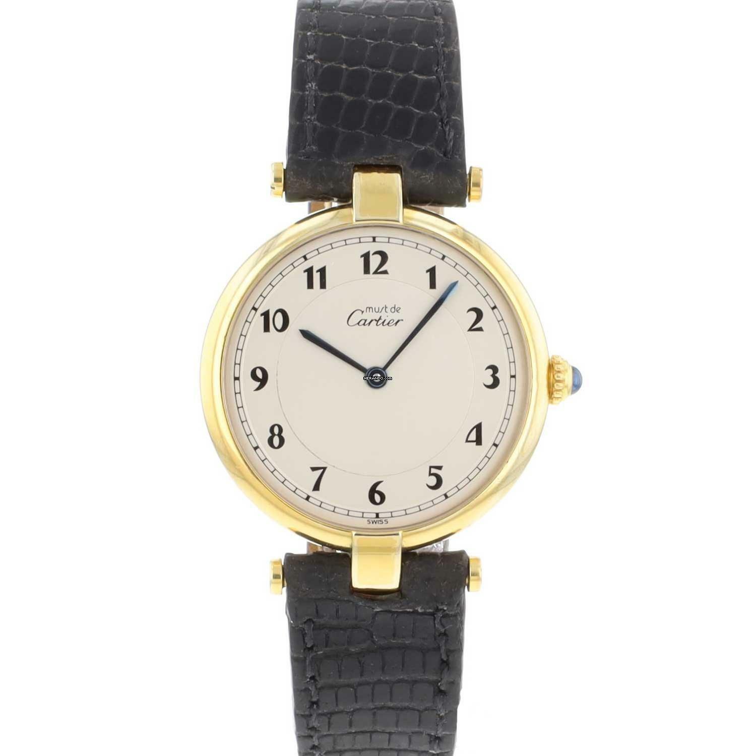 Thumbnail von Cartier Tank Vermeil Ronde