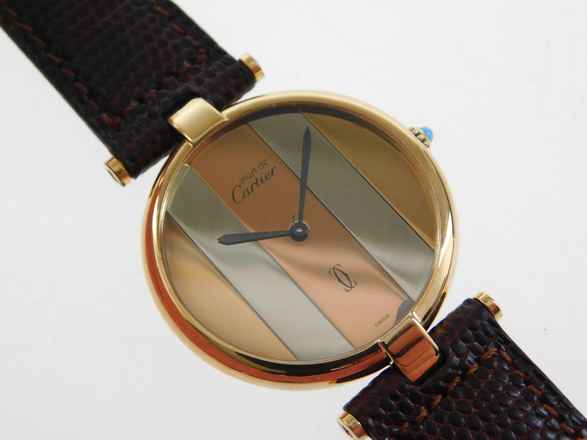  Cartier Trinity Vendome 30mm Trinity mit im schönen Zustand mit original Lederband und original Schließe 