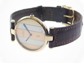 Thumbnail von Cartier Trinity Vendome 30mm Trinity mit im schönen Zustand mit original Lederband und original Schließe