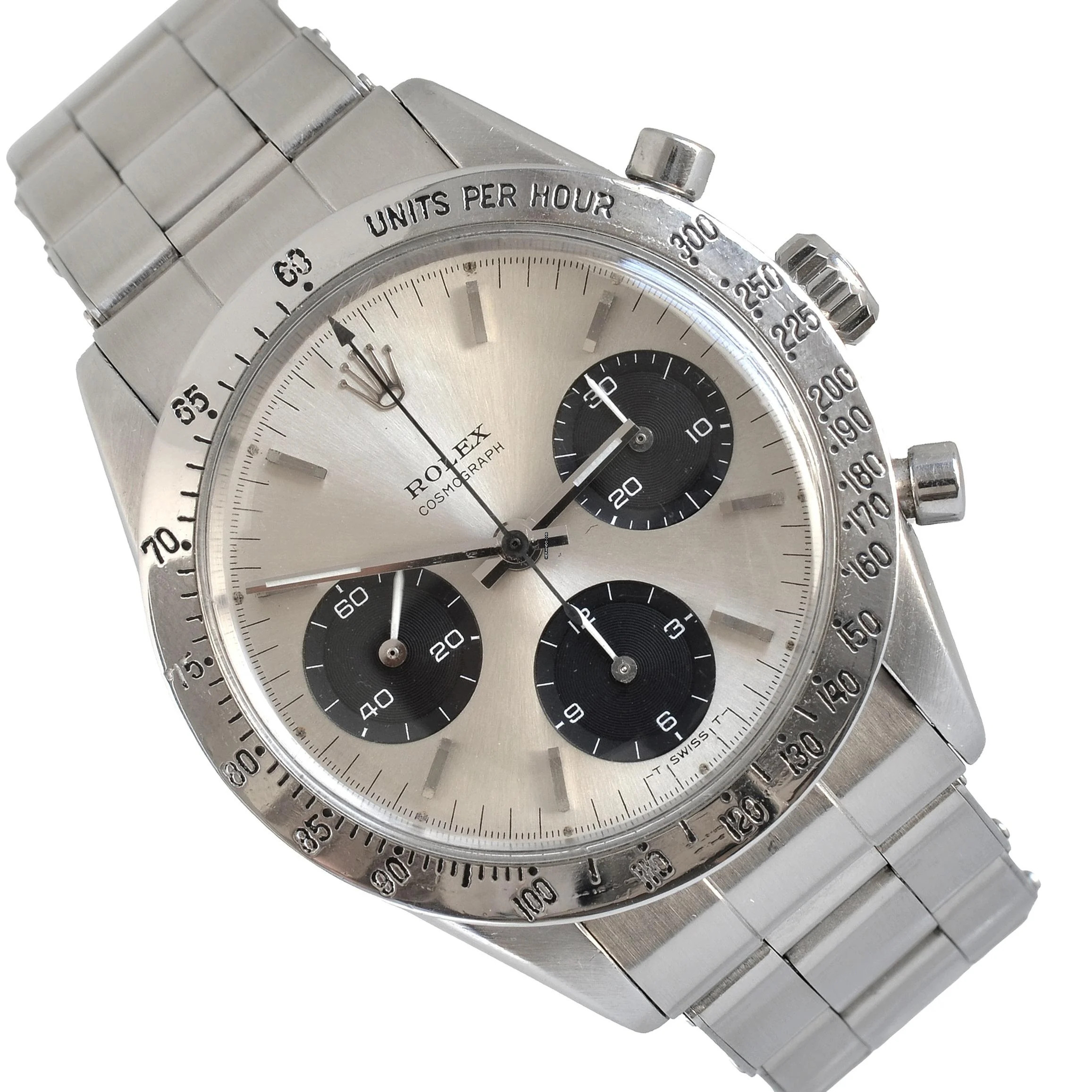 Rolex Daytona Cosmograph 6239 silver dial 1964 Full Set