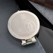 Thumbnail von Cartier Pasha 2753 Travel Clock Alarm blue dial Full Set NEW