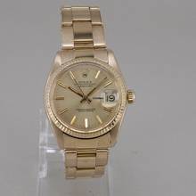 Thumbnail von Rolex Datejust 31 Automatik 18k Gold Tritium Oyster Armband mit Box