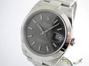 Thumbnail von Rolex Datejust 41 126300 - all stickers / unworn