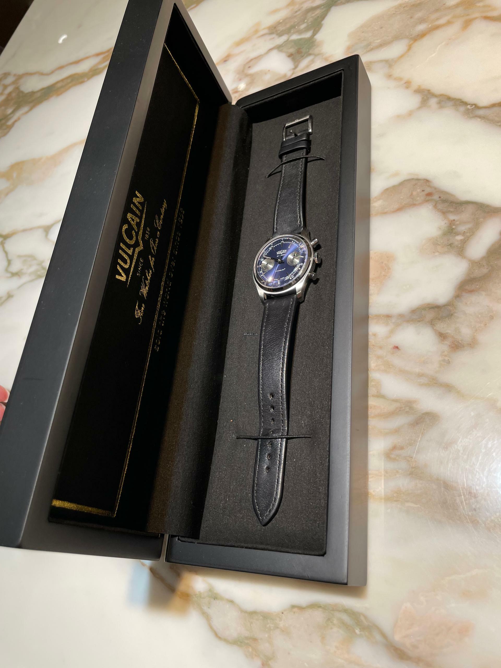 Thumbnail von Vulcain 640109 Handaufzug 2024 Stahl Gut