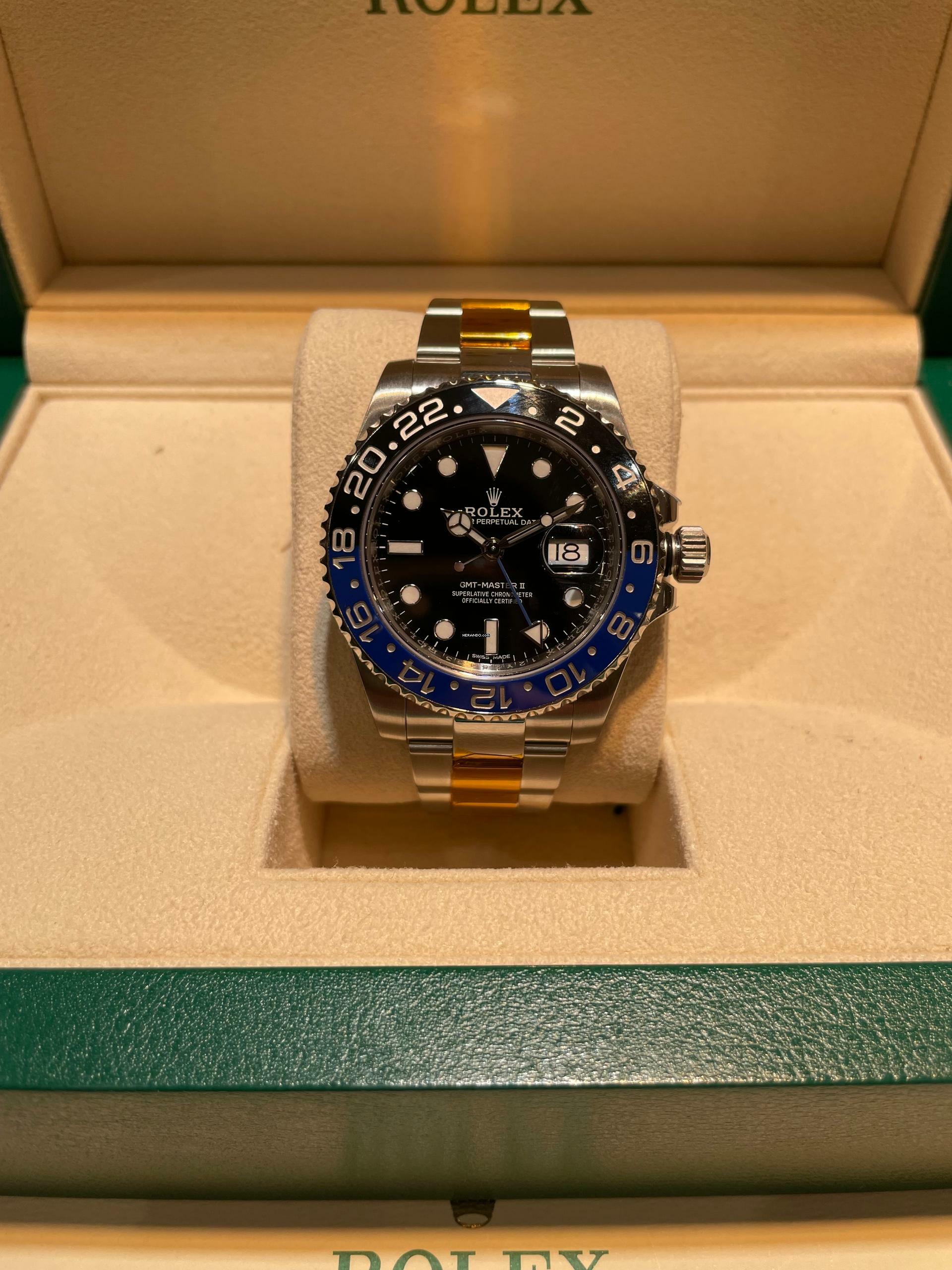 Thumbnail von Rolex GMT-Master II Batman Full Set