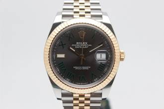 Thumbnail von Rolex Datejust 41 “Wimbledon” 126333 Full Set 2021