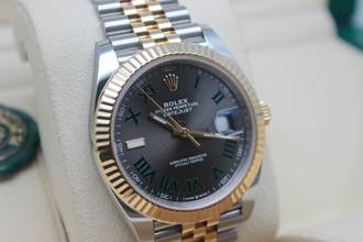 Thumbnail von Rolex Datejust 41 “Wimbledon” 126333 Full Set 2021