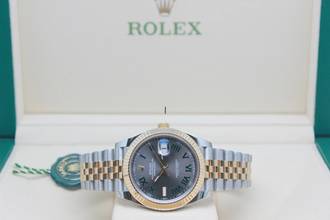 Thumbnail von Rolex Datejust 41 “Wimbledon” 126333 Full Set 2021