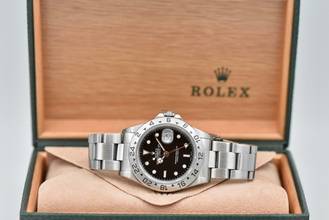 Thumbnail von Rolex Explorer II 16570 - Full Set 2000