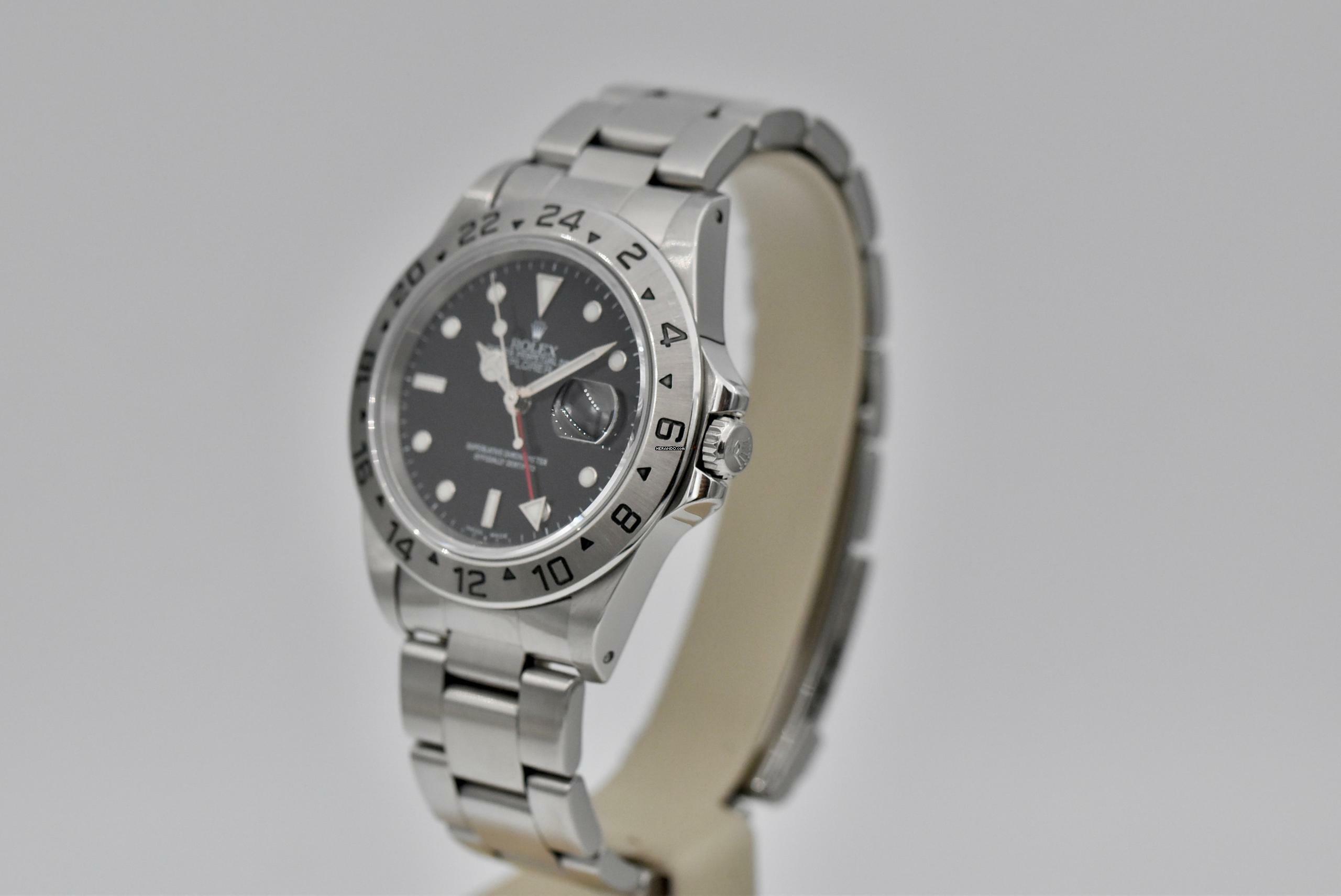 Thumbnail von Rolex Explorer II 16570 - Full Set 2000