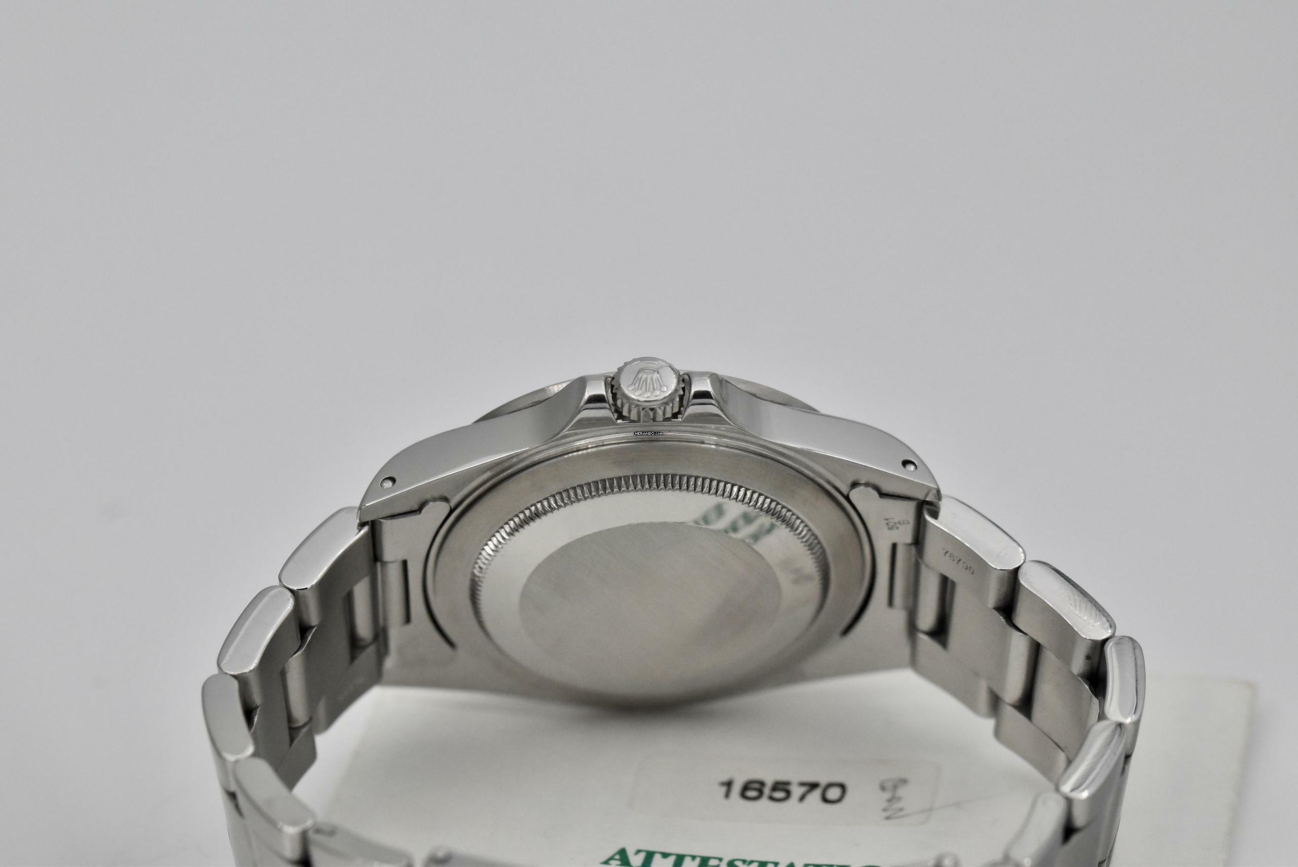 Thumbnail von Rolex Explorer II 16570 - Full Set 2000