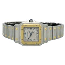 Thumbnail von Cartier Santos Galbée 187901 Full Set Grey Dial Mint First Owner