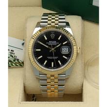 Thumbnail von Rolex Datejust 41 Ref.126333 Black Index Full Set Jubilee 2019