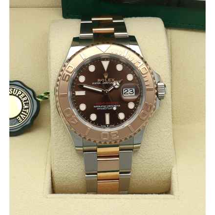  Rolex Yacht-Master 40 Ref.126621 Brown Dial Like New 2022 Full Set 