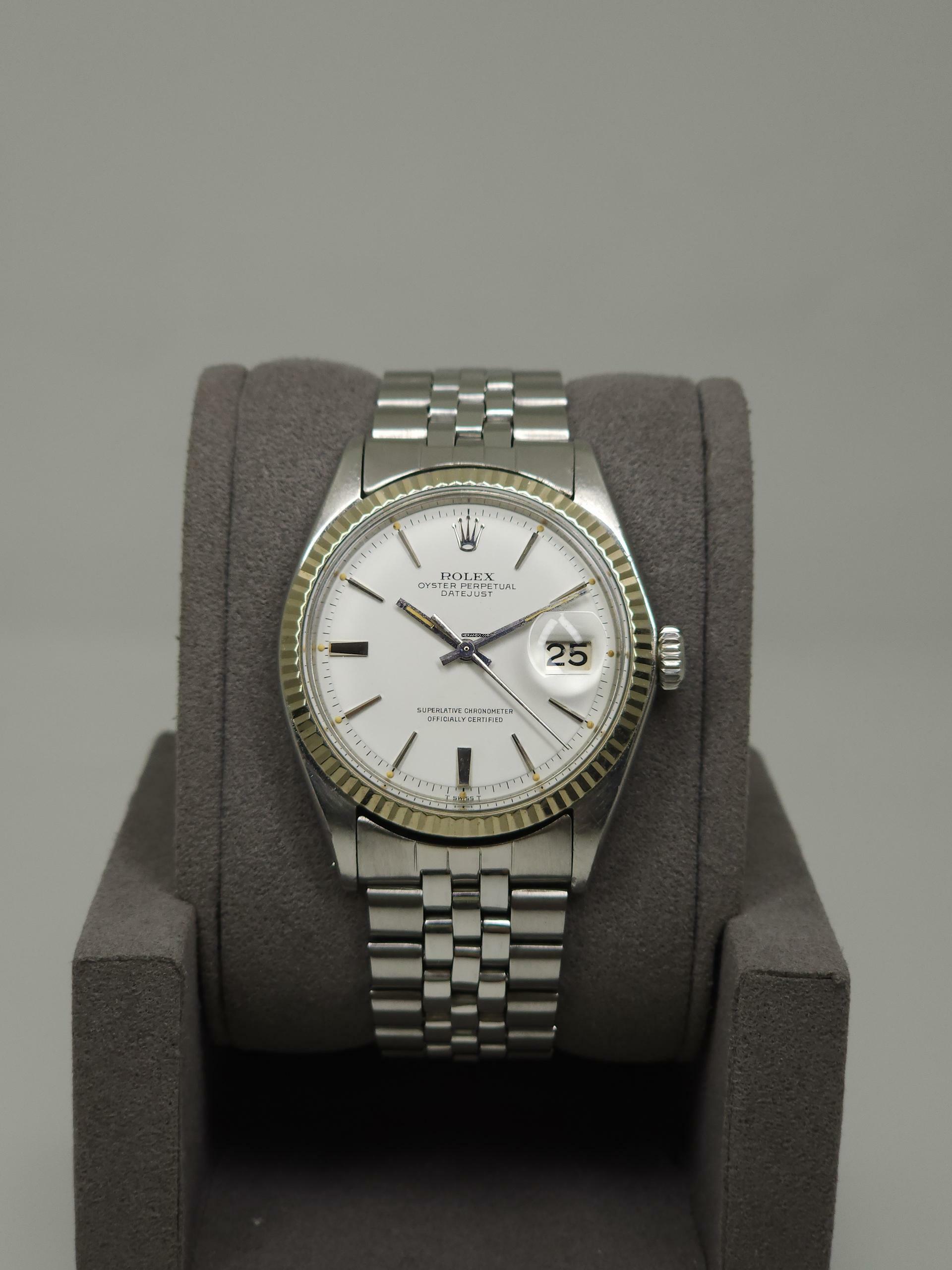 Thumbnail von Rolex Datejust 36 Rare White Matte Dial
