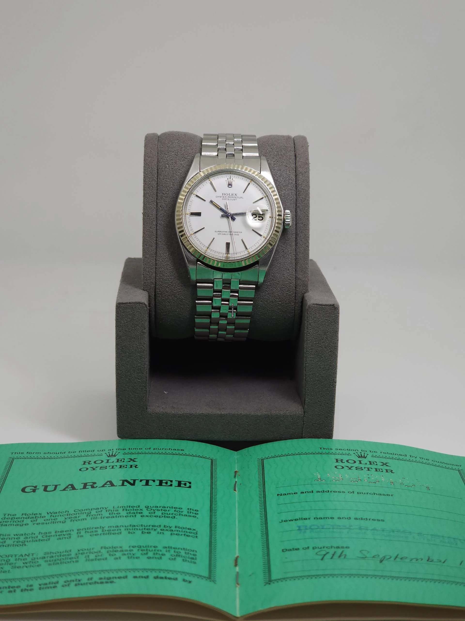 Thumbnail von Rolex Datejust 36 Rare White Matte Dial