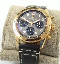 Thumbnail von Breitling Classic Avi Chronograph 42 P-51 Mustang Rosegold Unworn Box+Papers