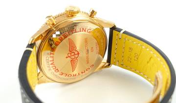 Thumbnail von Breitling Classic Avi Chronograph 42 P-51 Mustang Rosegold Unworn Box+Papers