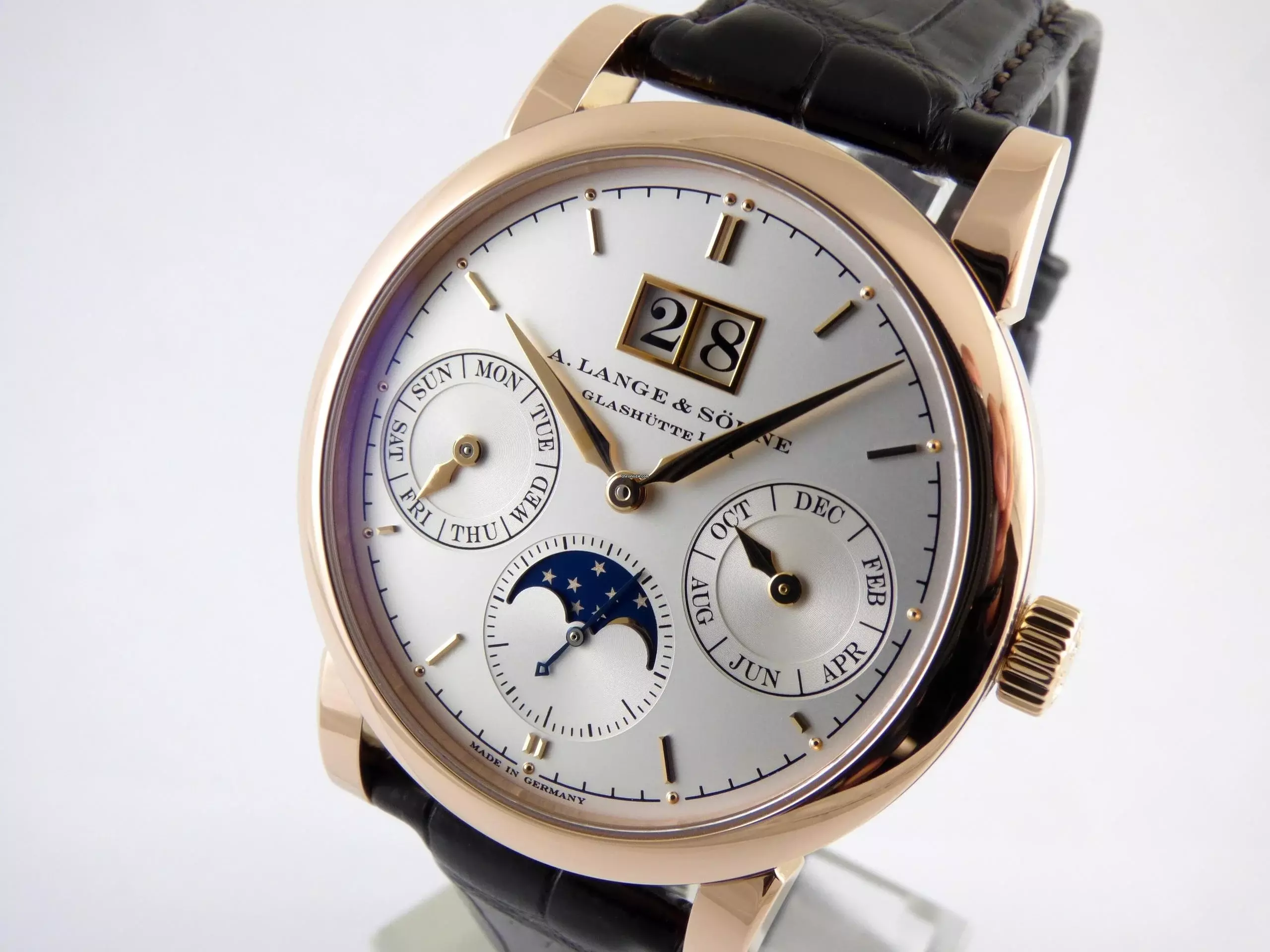  A. Lange & Söhne Saxonia Annual Calendar = Jahreskalender excellent condition 