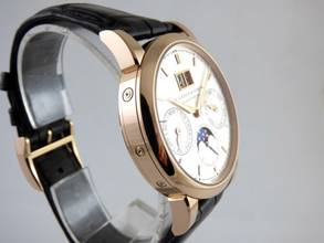 Thumbnail von A. Lange & Söhne Saxonia Annual Calendar = Jahreskalender excellent condition