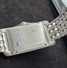 Thumbnail von Cartier Tank Américaine 18k Weißgold - factory diamond setting 18k Weißgold - factory diamond setting