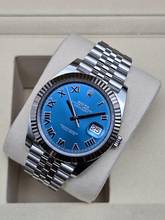 Thumbnail von Rolex Datejust 41 41mm Jubilee 126334 Blue Roman dial / Azzuro Unworn/New Condition Full Set 7-2025