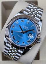 Thumbnail von Rolex Datejust 41 41mm Jubilee 126334 Blue Roman dial / Azzuro Unworn/New Condition Full Set 7-2025
