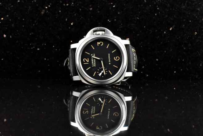  Panerai Luminor Base 8 Days Giorni / 8 Days PAM00915 Black Dial unpoliert 