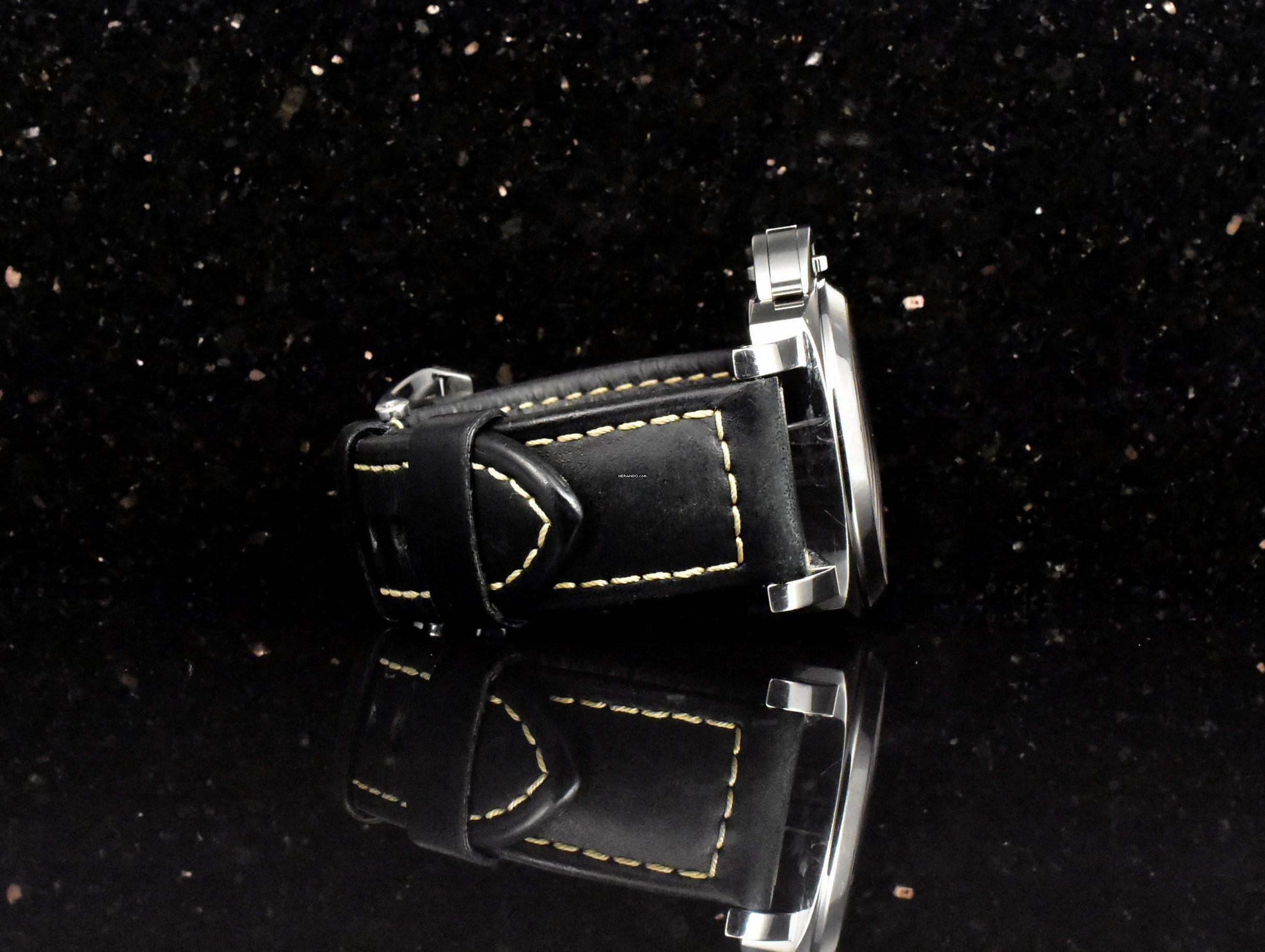 Thumbnail von Panerai Luminor Base 8 Days Giorni / 8 Days PAM00915 Black Dial unpoliert