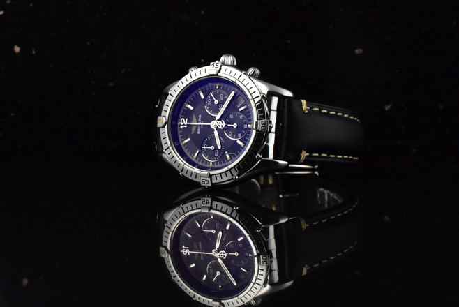  Breitling Chrono Cockpit A30012 Black Tritium Dial Automatik - Vintage 1996 