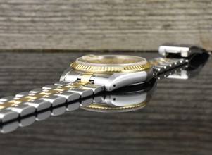 Thumbnail von Tudor Prince Date Gold Linen Dial 74033 unpoliert - Vintage Zertifikat