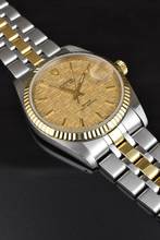 Thumbnail von Tudor Prince Date Gold Linen Dial 74033 unpoliert - Vintage Zertifikat