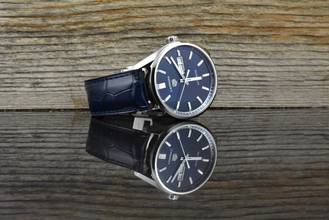 Thumbnail von TAG Heuer Carrera Calibre 5 Day-Date Calibre 5 Blue 39MM Automatic UNGETRAGEN / UNWORN - 2022