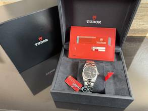 Thumbnail von Tudor Prince Date 74000 Black Dial Automatik 34MM Box & Papiere 2012